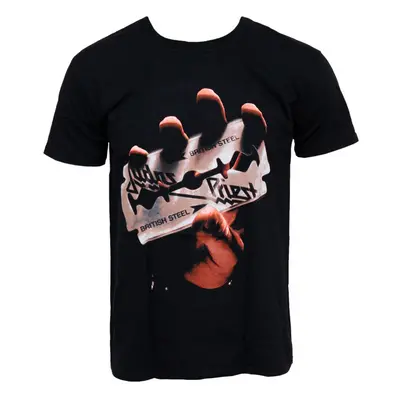 t-shirt metal men's Judas Priest - British Steel - ROCK OFF