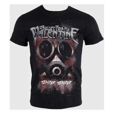 men's t-shirt Bullet For My Valentine - Temper Temper Gas Mask - ROCK OFF