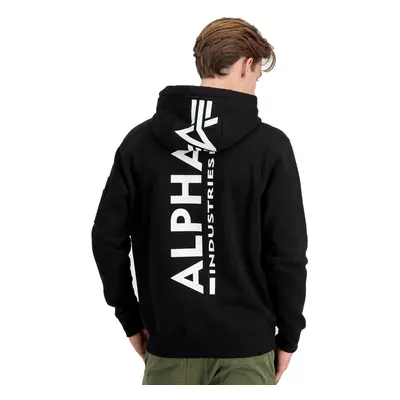 men's sweatshirt ALPHA INDUSTRIES - Back Print