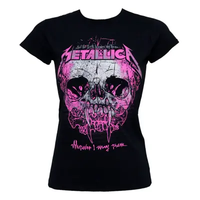 women's t-shirt Metallica - Wherever I May Roam - Black