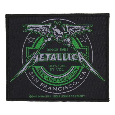 patch METALLICA - BEER LABEL - RAZAMATAZ