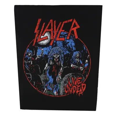 patch (large) SLAYER - LIVE UNDEAD - RAZAMATAZ