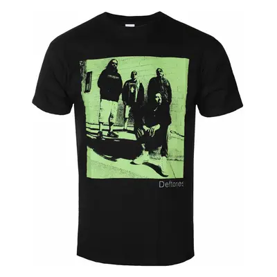 men's t-shirt Deftones - Green Photo - BLACK - ROCK OFF