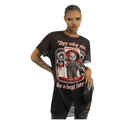 women's dress KILLSTAR - Chucky - I'm Your Friend To The End Longline