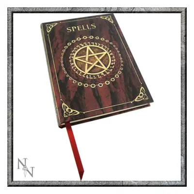 writing notepad Embossed Spell - Red