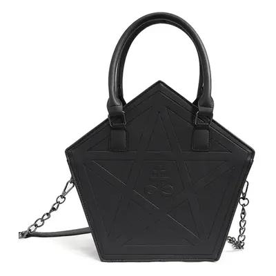 handbag (bag) DEVIL FASHION - Gothic with Pentagram