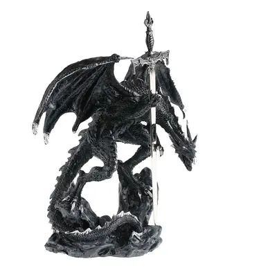 Decoration (letter opener) Black Dragon