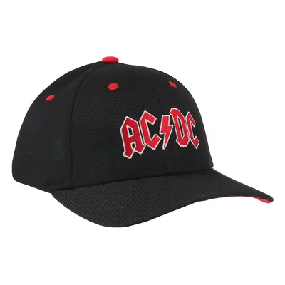 cap AC/DC - Black & Red - Logo