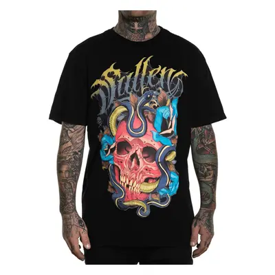 men's t-shirt SULLEN - RED SKULL