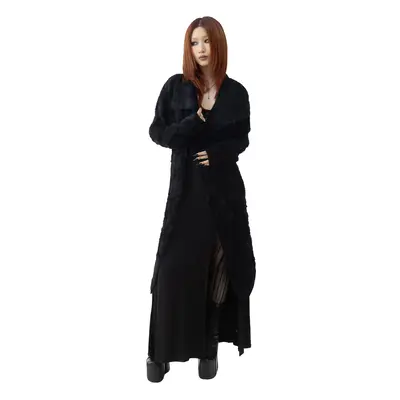 women's sweater (cardigan) KILLSTAR - Moon Thread - Black