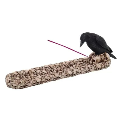 stand to incense sticks Raven Skull