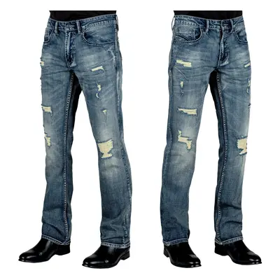 men's trousers (jeans) WORNSTAR - Trailblazer - Faded Blue