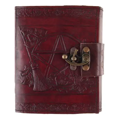 writing notepad Pentagram Leather Emboss Journal