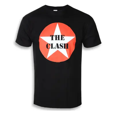 t-shirt metal men's Clash - STAR BADGE - PLASTIC HEAD