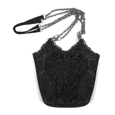 handbag DEVIL FASHION - Black Gothic