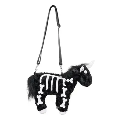 handbag (bag) DEVIL FASHION - Women's Punk Zebra Fluffy