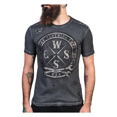 t-shirt hardcore men's - Chop Shop - WORNSTAR