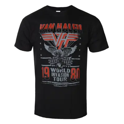 men's t-shirt Van Halen - Invasion Tour '80 - ROCK OFF