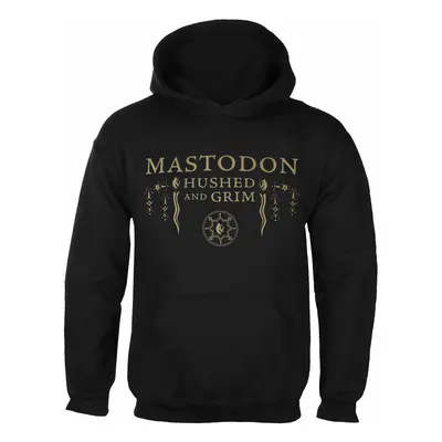 men's sweatshirt Mastodon - Hushed & Grim Cover Back - Black - ROCK OFF