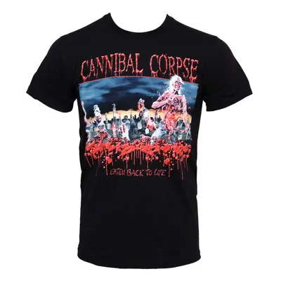 t-shirt metal men's Cannibal Corpse - Eaten Back To Life - PLASTIC HEAD