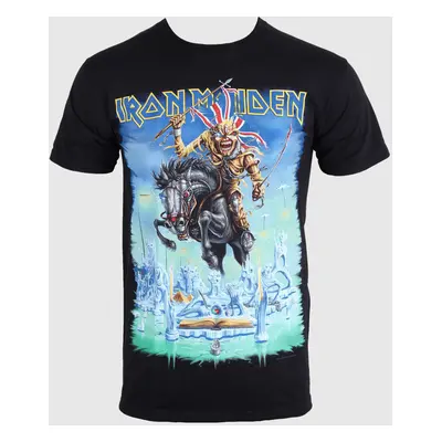 t-shirt men Iron Maiden - Trooper - Black - ROCK OFF