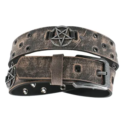 Belt Pentagram - brown