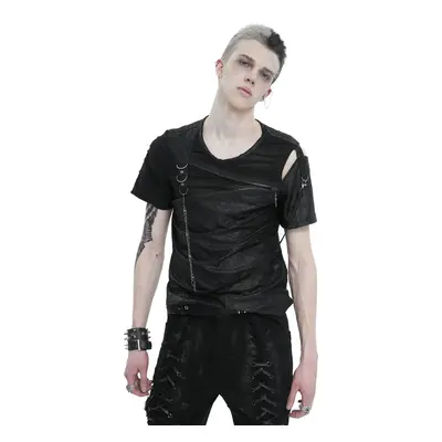 men's t-shirt DEVIL FASHION - Tattered