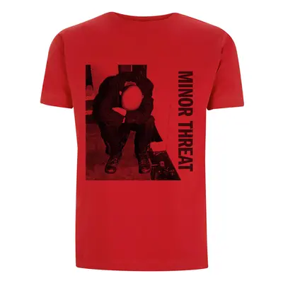 Men's t-shirt Minor Threat - LP - Red