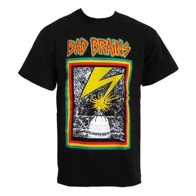 t-shirt metal men's Bad Brains - PLASTIC HEAD - PLASTIC HEAD