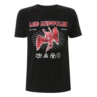 t-shirt metal men's Led Zeppelin - 50th Anniversary - NNM