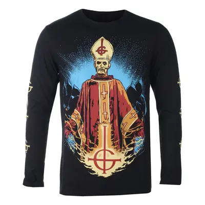 men's long sleeve t-shirt Ghost - Papa & Radient Ghouls - ROCK OFF