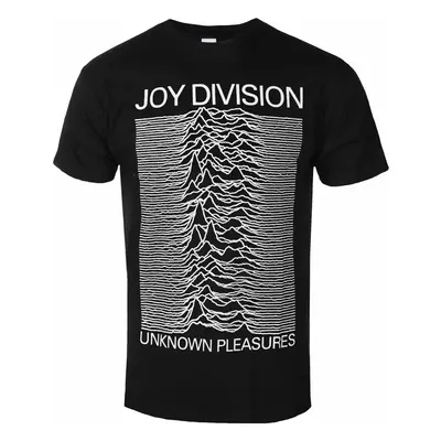 men's T-shirt Joy Division - Unknown Pleasures - BLACK - ROCK OFF