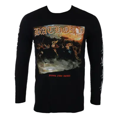 t-shirt metal men's Bathory - BLOOD FIRE DEATH - PLASTIC HEAD