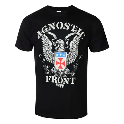 t-shirt metal men's Agnostic Front - EAGLE CREST - PLASTIC HEAD