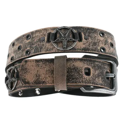 Belt Baphomet - brown