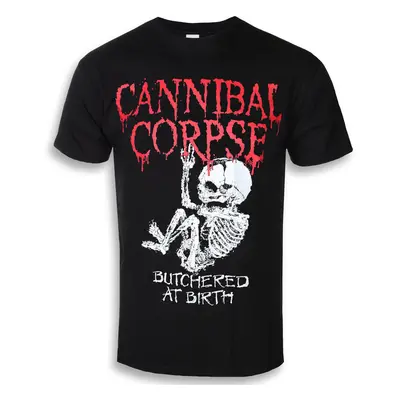 t-shirt metal men's Cannibal Corpse - BUTCHERED AT BIRTH BABY - PLASTIC HEAD