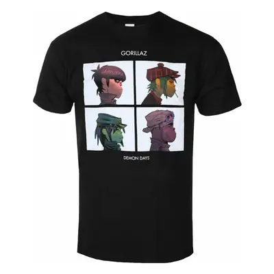 men's t-shirt Gorillaz - Demon Days - BLACK - ROCK OFF