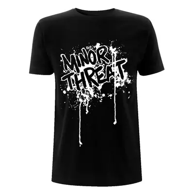 Men's t-shirt Minor Threat - Drips - Black