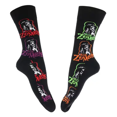 socks Rob Zombie - Multicolour Repeats - BL - ROCK OFF