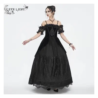 women's dress DEVIL FASHION - Black Gothic