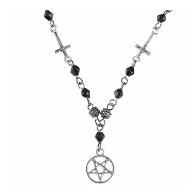 Pendant necklace Pentagram-Cross