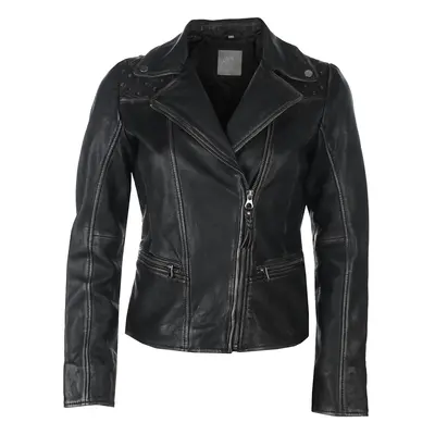 women's jacket (curvy) GWJuky - Asymmetrical Black-Grey