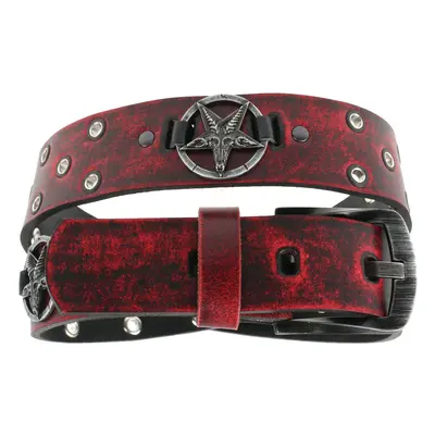 Belt Baphomet - red