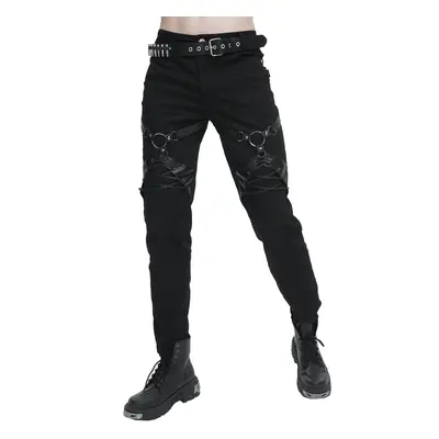 men's trousers DEVIL FASHION - Punk Twill