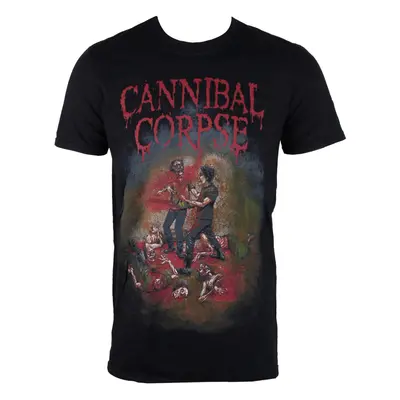 t-shirt metal men's Cannibal Corpse - Chainsaw - PLASTIC HEAD