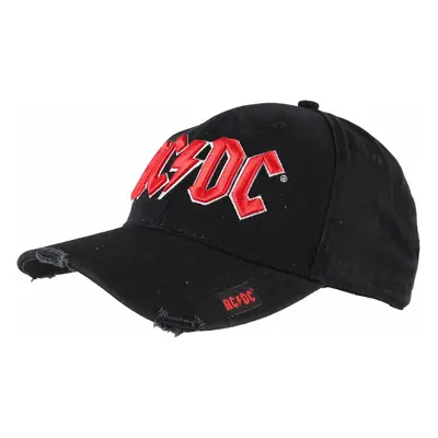 cap AC/DC - Red on White Logo - ROCK OFF