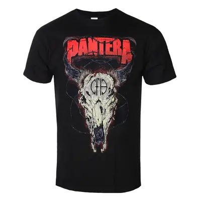 men's t-shirt Pantera - Steer Skull - Black