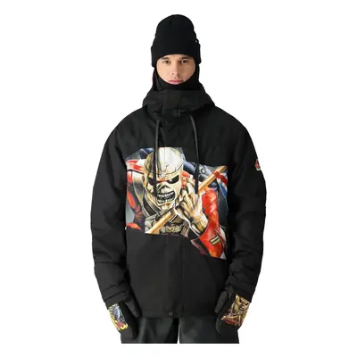 men's winter jacket (SNB) Iron Maiden - Trooper - Black