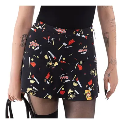 women's skirt KILLSTAR x CHUCKY - It's Time To Play - Black