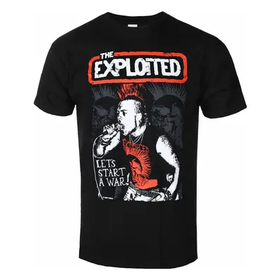 Men's t-shirt EXPLOITED - LET'S START A WAR - PLASTIC HEAD